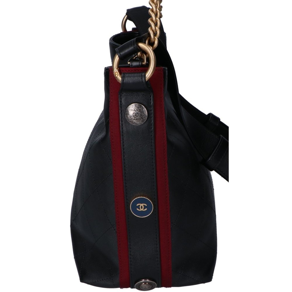 CHANEL Chanel 26 series A57573 Coco Button Quilted Hobo Shoulder Bag Black GD... - Picture 2 of 9